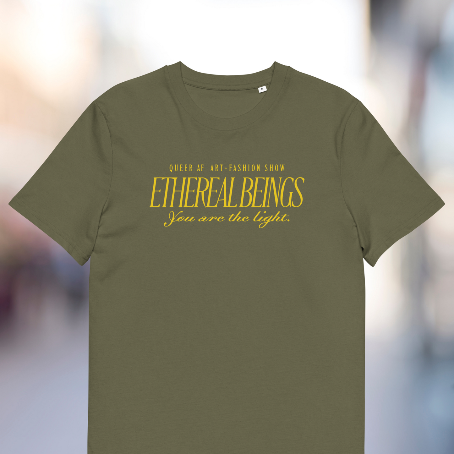 Queer AF Ethereal Beings Unisex organic cotton t-shirt