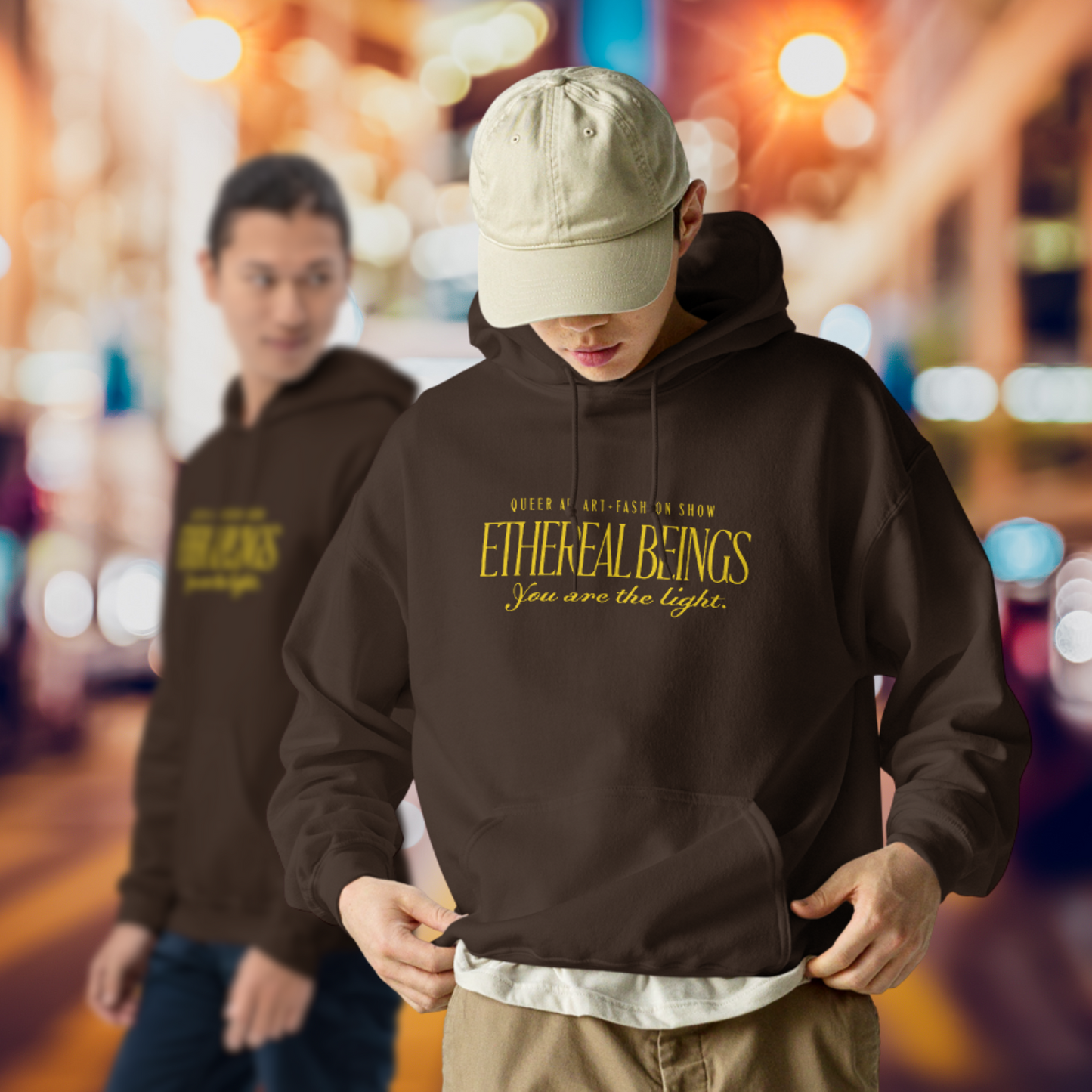 Queer AF Ethereal Beings Unisex Hoodie